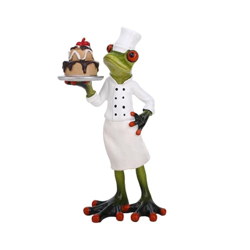 Estatua moderna que complementa tu hogar con alegría y un toque creativo de cocinero 3