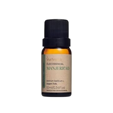 Óleo Essencial Manjericão Via Aroma - 10ml