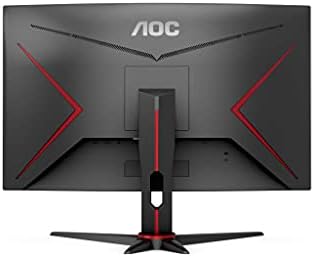 AOC Gaming C27G2AE - 27 inch FHD Curved Monitor,165Hz, 1 ms MPRT, VA, AMD FreeSync Premium, Speakers, Low Input Lag (1920x1080@ 165Hz, 250 cd/m², HDMI/VGA/DP)