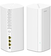 Tenda AX3000 Mesh WiFi 6 System Nova MX12-5000 sq.ft WiFi Coverage - Whole Home WiFi Mesh System ...