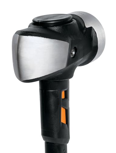 Image of Fiskars IsoCore 8 lb Sledge Hammer for Demolition and Driving with Shock Reduction, 24 in