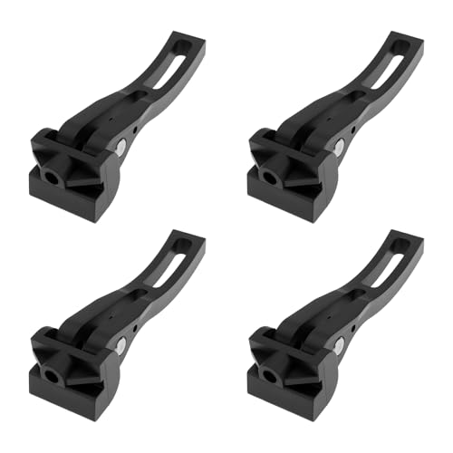 LT Easiyl 4Pcs Car Rear Clamps for Tri-Fold Hard Quad-Fold Soft Tri-Fold Tonneau Cover Compatible with Ford
