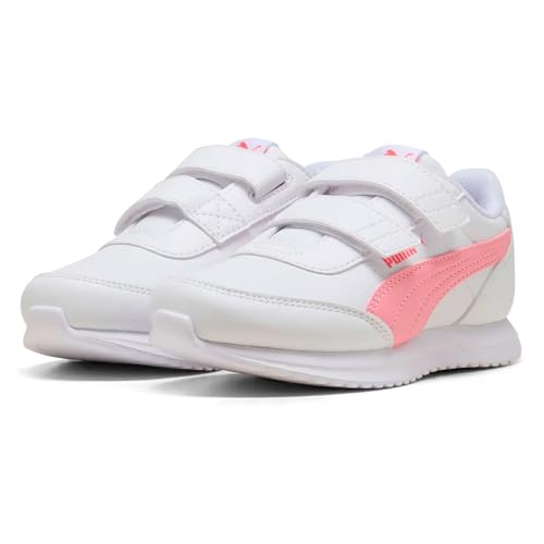 Puma 40371004 Basket Basse Blanche Fille Chaussure Enfant Légère