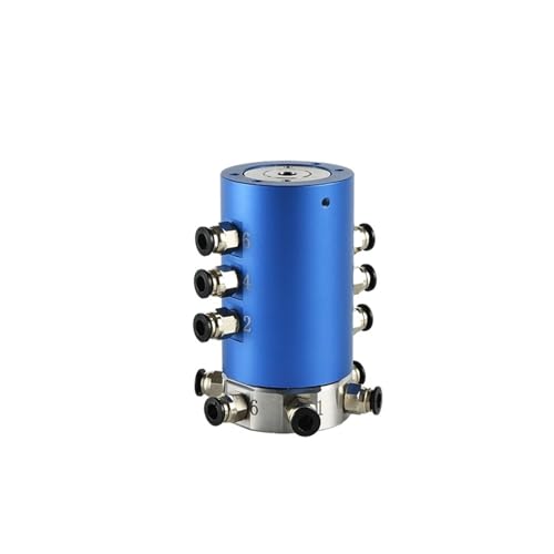 Junta rotativa de 6 vías XQ06001 con rosca G1/8 para flujo continuo de gas y líquido sin fugas