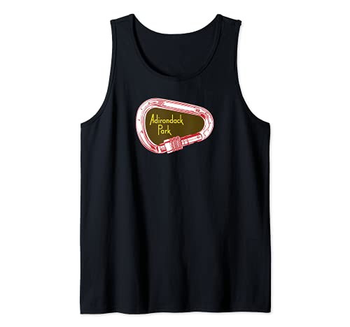 Adirondacks Rock Climbing Carabiner Tank Top