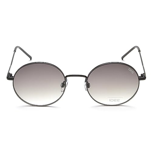 Image of IDEE sunglasses| 100% UV Protected | Gradient | Full Rim | Round | Men and Women | Medium | Alloy Metal Frame |Gradient Polycarbonate Lens |IDS2976