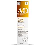 A+D Original Diaper Rash Ointment Prevents & Treats Diaper Rash, Moisturizing Skin Protectant with Vitamins A & D, Healing Skin Ointment for Dry and Cracked Skin 4oz