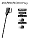 AMI Bluetooth Audio Adapter for Audi MDI MMI 3G System, Wireless Audio Music Interface Cable Adapter Compatible with VW Audi A3 A4 A7 R7 S5 Q7 A6L A8L A4L Series for MMI 3G System Only
