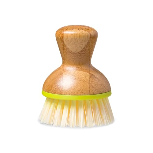 Full Circle Bamboo Dish Brush for Kitchen Cleaning