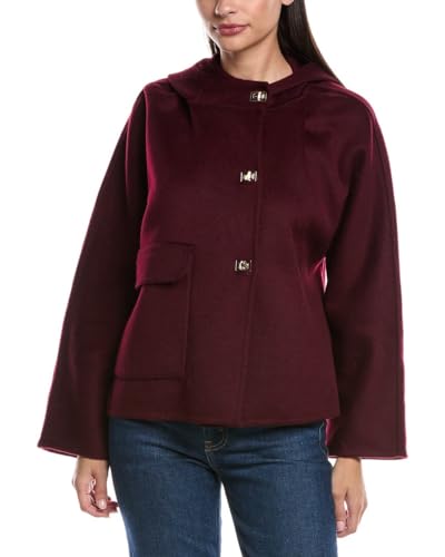 ba&sh Womens Kove Wool-Blend Jacket, 0, Purple
