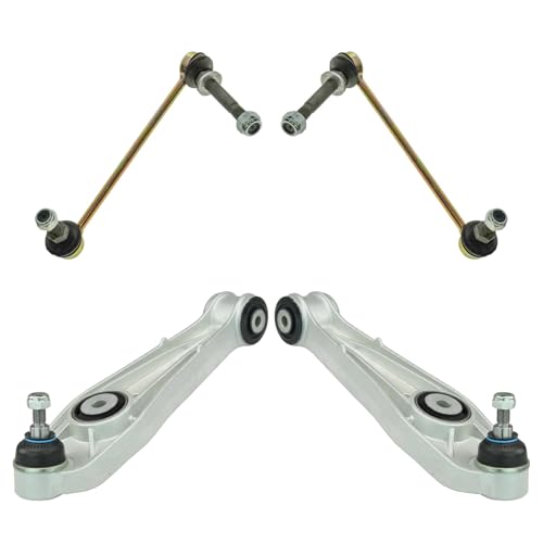 AMB2 - Front Lower Trailing Arms Not Forged Correctly - 2021 Porsche Taycan & Panamera 4 TRQ Front Suspension Kit Control Arm with Ball Joint Sway Bar Stabilizer Link Compatible with 1999-2005 Porsche 911 1997-2004 Boxster