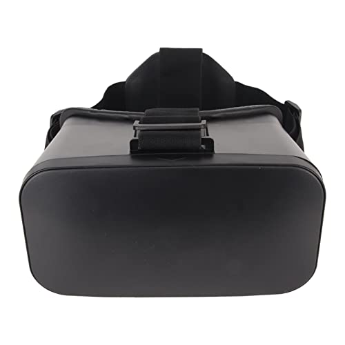 Jectse Virtual Reality VR Headset Compact Stable Wear Universal Mobile Phone Mobile 3D Lunes Helm VR Lunettes de Protection Compagnie Idéale pour la Relaxation Noire pour l'anniversaire – Image 5