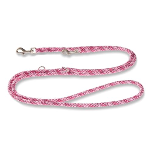 WOLTERS Führleine Everest reflektierend, Größe:300 cm x 9 mm, Farbe:Magenta/rosa