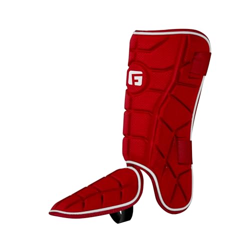 G-Form MLB Elite Batter's Baseball Leg Guard, Red, Youth LH Hitter