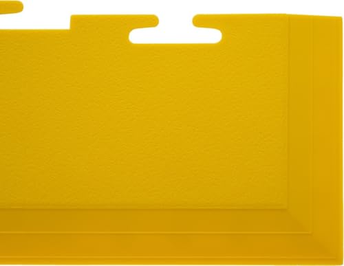 Ecotile E57.600 Eckrampe Von 7mm auf 1mm, 590mm Länge, Gelb