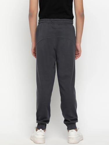 Image of Li'l Tomatoes Boys Looper Track Pant | Soft & Breathable Summer Casual Wear | Elastic Waist with Drawstring | 9-16 Years