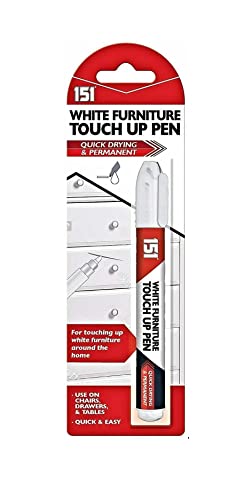 151 White Furniture Touch Up Pen Marker Repair Wood Floor Cabinet Laminate Scratches