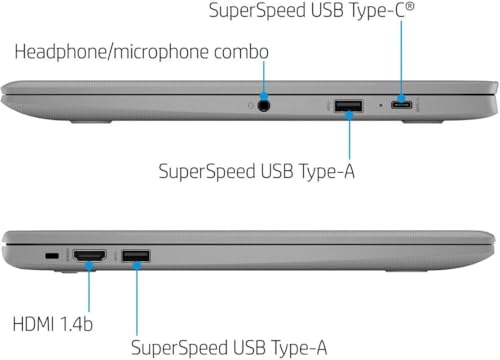 Image of HP Chromebook 14 inch Business & Student Laptop Computer, Intel Celeron N4120, HD Webcam, WI-FI, HD Audio, Chrome OS (4GB RAM | 64GB eMMC)