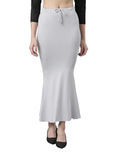 Image of TWIN BIRDS Saree Shapewear for Women | Super Soft Viscose Elastane Saree Petticoat Skirt | Stretchable & Comfortable SareeShaper