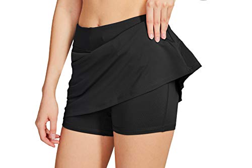 HonourSport Falda Plisada De Tenis con CordóN EláStico Mujer Skort De Golf