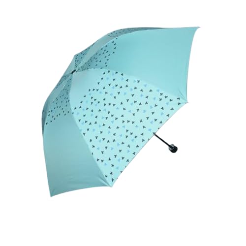 Image of KEKEMI 3 Fold Plain Pipine Umbrella for Men & Women