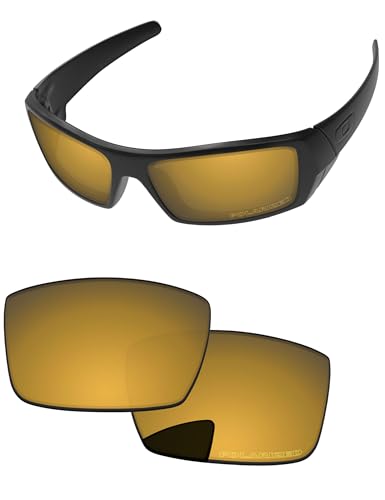 Image of Replacement Lenses for Oakley Gascan OO9014 60mm Sunglass - Precision Fit, UV Block & Impact Resistant