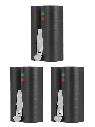 Amityke 3Pack Replacement for Ring Battery Compatible with Ring-Doorbell-Camera 2/3/4/3plus, Stick Up Camera Battery (2nd and 3rd Gen), Also for Spotlight Cam and Peephole Cam
