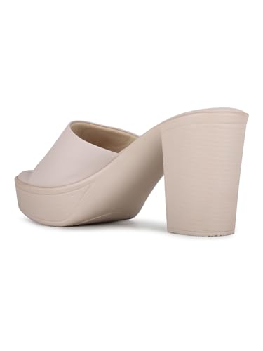 Image of Inc.5 Womens Black Casual Round Toe Platform Heels