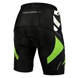 BSBUY Pantaloncini Clismo Uomo in 5D Gel Imbottito Pantaloni da Ciclismo da Uomo Traspiran...