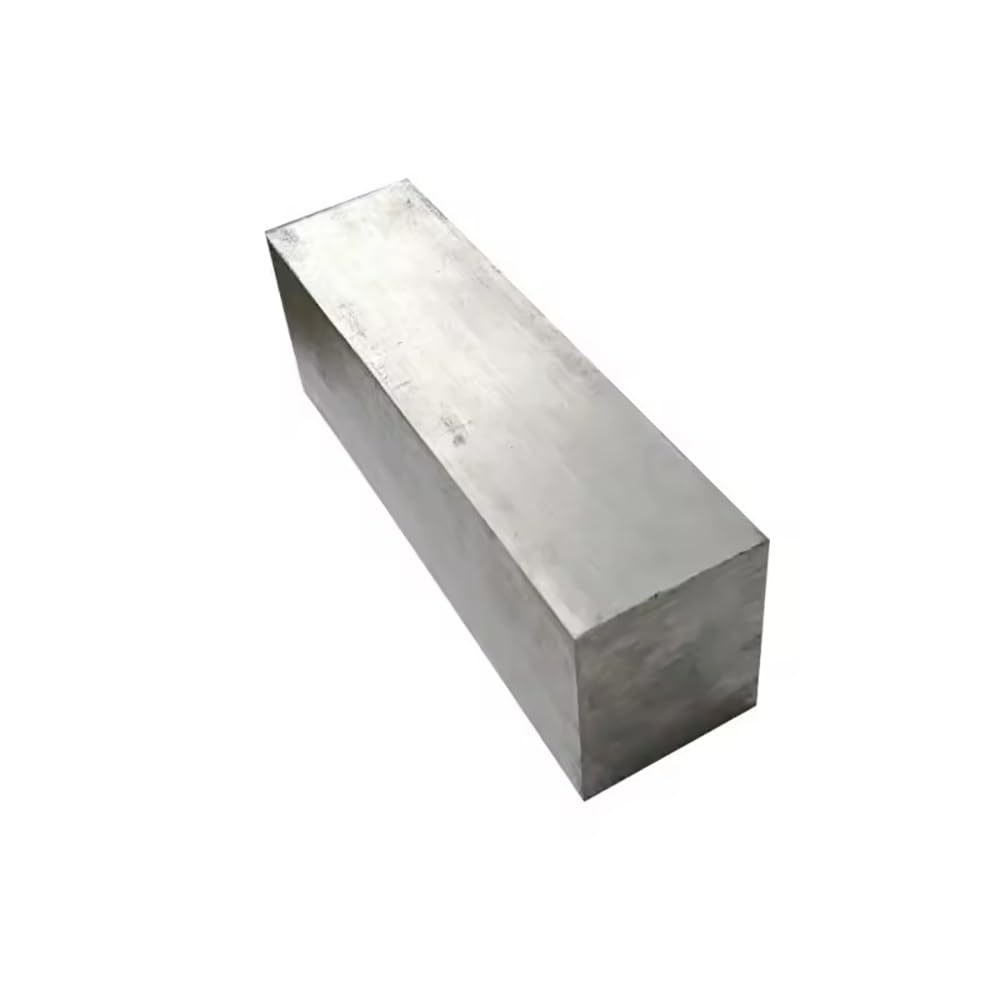 Płaska Płyta Prętowa Ze Stali Nierdzewnej 304-1 Sztuka, Długość 200 Mm, Rozmiary Przekroju Poprzecznego 2-80 Mm, Idealna Do Majsterkowania I Montażu Przekładni/wału Silnika(20x20mm)