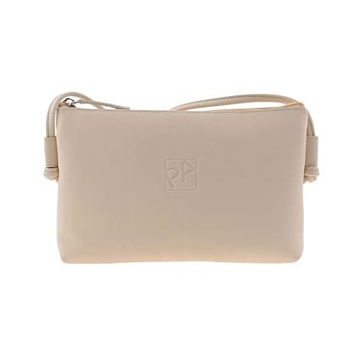 PAULA ALONSO PA Bolso piel rectangular con bandolera Talla: U Color: BEIGE
