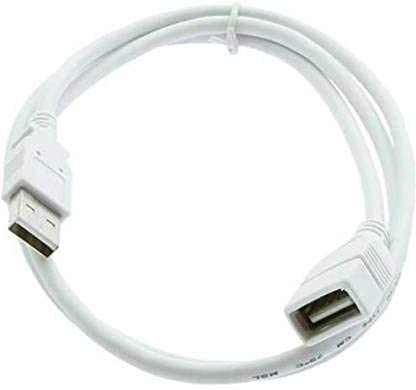 MVTECH Usb 2.0 Extension Cable A Male To A Female, 100 Mbps Data Transmission Speed, 1.6A Charging Speed Cable, Support All Usb Version Above 2.0 For Laptop, Smartphone (White) 1.5 Meter Length (B09B53KLDY) Amazon Price History, Amazon Price Tracker