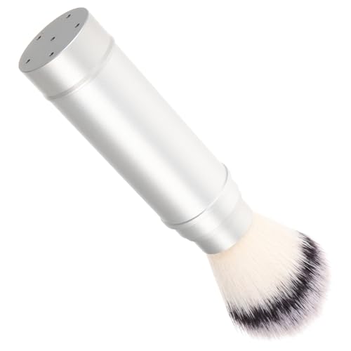 WOONEKY Portable Shaving Brush for Men Travel-friendly Nylon Beard Brush