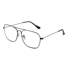 Gunmetal Frame Black Temple Tips