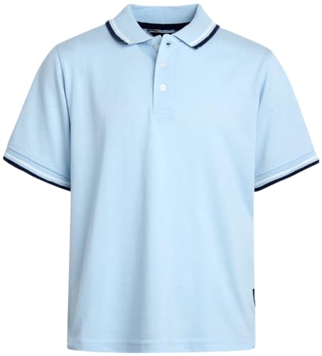 Ben Sherman Boys Polo Shirt - Classic Fit Comfort Stretch Short Sleeve Pique Golf Polo Shirts for Boys (Sizes: 8-18)