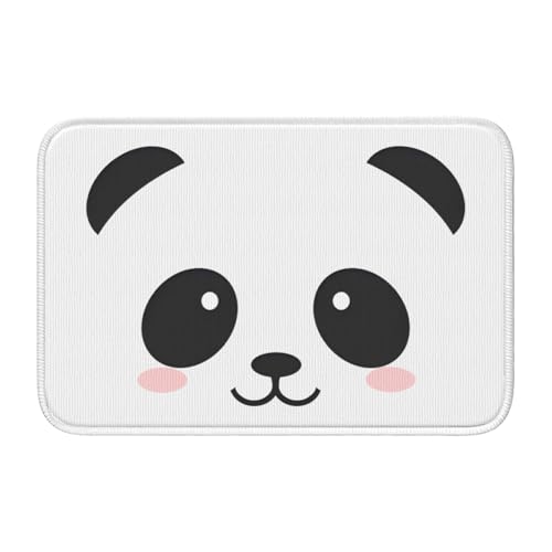 玄関マット 可愛い パンダ バスマット 室内 屋外 足拭きマット カーペット おしゃれ 北欧 滑り止め付き 洗える ベットルーム 浴室 台所 寝室 業務用 家庭用 40×60cm