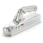 CZC AUTO Trailer Coupling Hitch - Heavy Duty Steel up to 800kg for 50mm Tow Ball and Square Drawbar (11602U)