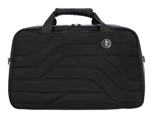 Bric's B|Y Ulisse Duffel Bag - Luxury Weekender Bags for Women and Men - Premium Carry On Bag and Overnight Bags - The Perfect Personal Item Bag for Travel - Black