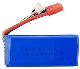 4pcs 7.4V 2500mah 25C Lipo Batteria per Syma X8C X8W X8G X8HC X8HG X8HW Telecomando Quadcopter Drone