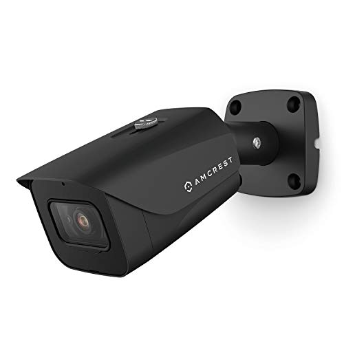 Amcrest ProHD 4K Bullet Outdoor Security Camera, 4K (8-Megapixel), Analog Camera, 130ft Night Vision, IP67 Weatherproof Housing, 6mm Lens, 55° Narrow Angle, Built-in Microphone, Black (AMC4KBC6-B)