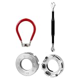 HOODANCOS Llave para Radios de Bicicleta de Acero Niquelado Kit de 4 Piezas 3 Llaves Radiales Herramienta de Ajuste para Llantas de Montaña y Carretera Equipamiento Mecánico Ciclismo