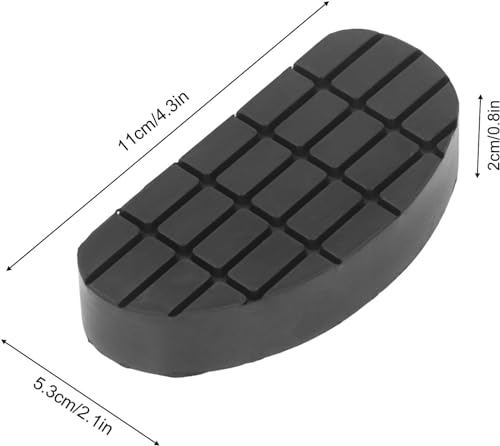 Wusdayer 2 peças de almofada de corte de vaca, almofadas de casco de vaca, borracha macia, proteção