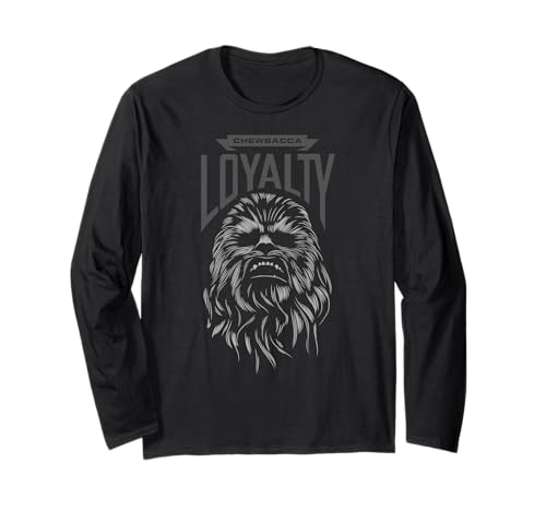 T-shirt Star Wars Chewbacca à manches longues pour fan