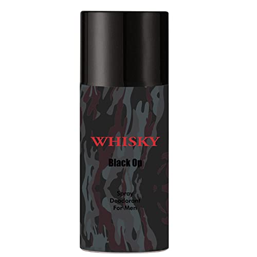 WHISKY Black OP • Déodorant 150 ml • Vaporisateur • Pour Homme • EVAFLORPARIS Cover