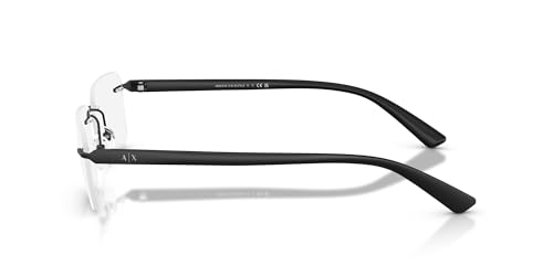 Image of Armani Exchange Mens AX1064 Rectangular Prescription Eyewear Frames