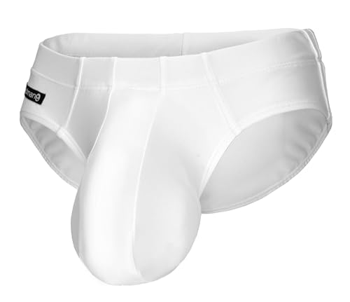 Wildmant Monster Cock Swim Brief White