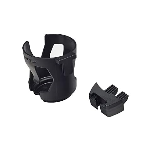AlveyTech Cup Holder for Quantum Power Chair with Synergy & Tru-Balance Seating - Replacement Cup Holders for Quantum Seats with T-Slot Channel on Armrest, Single 2-Prong Connector Version (ACC125003) Cover