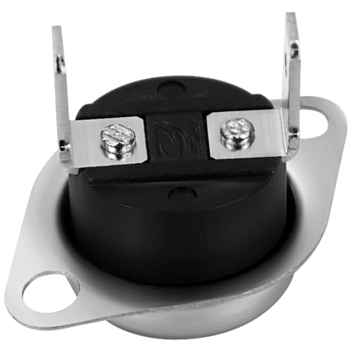 31091 High Temperature Limit Switch 190°F, Aluminum Cutoff Switch Compatible with at-Wood/Hy-DRO Fl-AME/Do-Metic R-V Furnaces & Fireplace Heaters