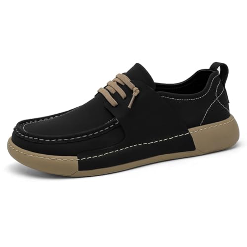 CZHIHANEG Männer Lederschuhe Männer Freizeitkleidung Leicht Komfort Schuhe Sportschuhe