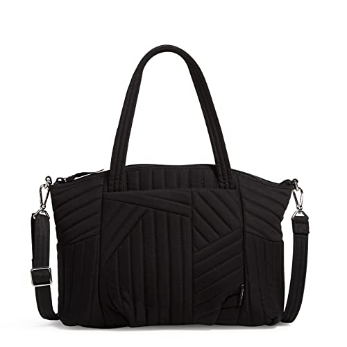 Image of Vera Bradley Women's Cotton Pleated Multi-Strap Shoulder Satchel Purse